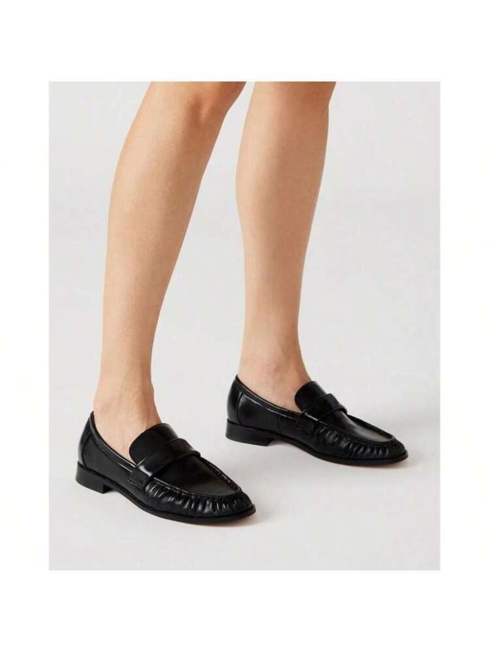 Steve Madden Ridley Black Loafers - Picture 2 of 3